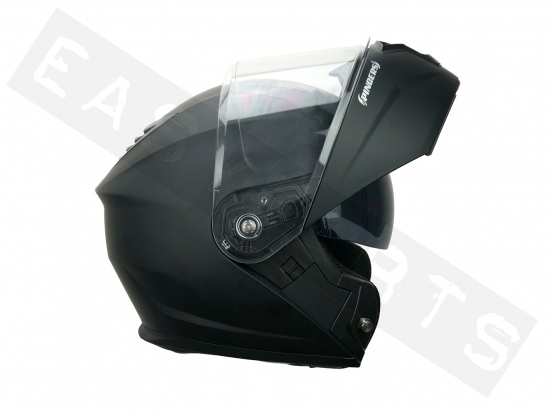 Modular helmet CGM 507A PINCERS MONO matt black (double visor)